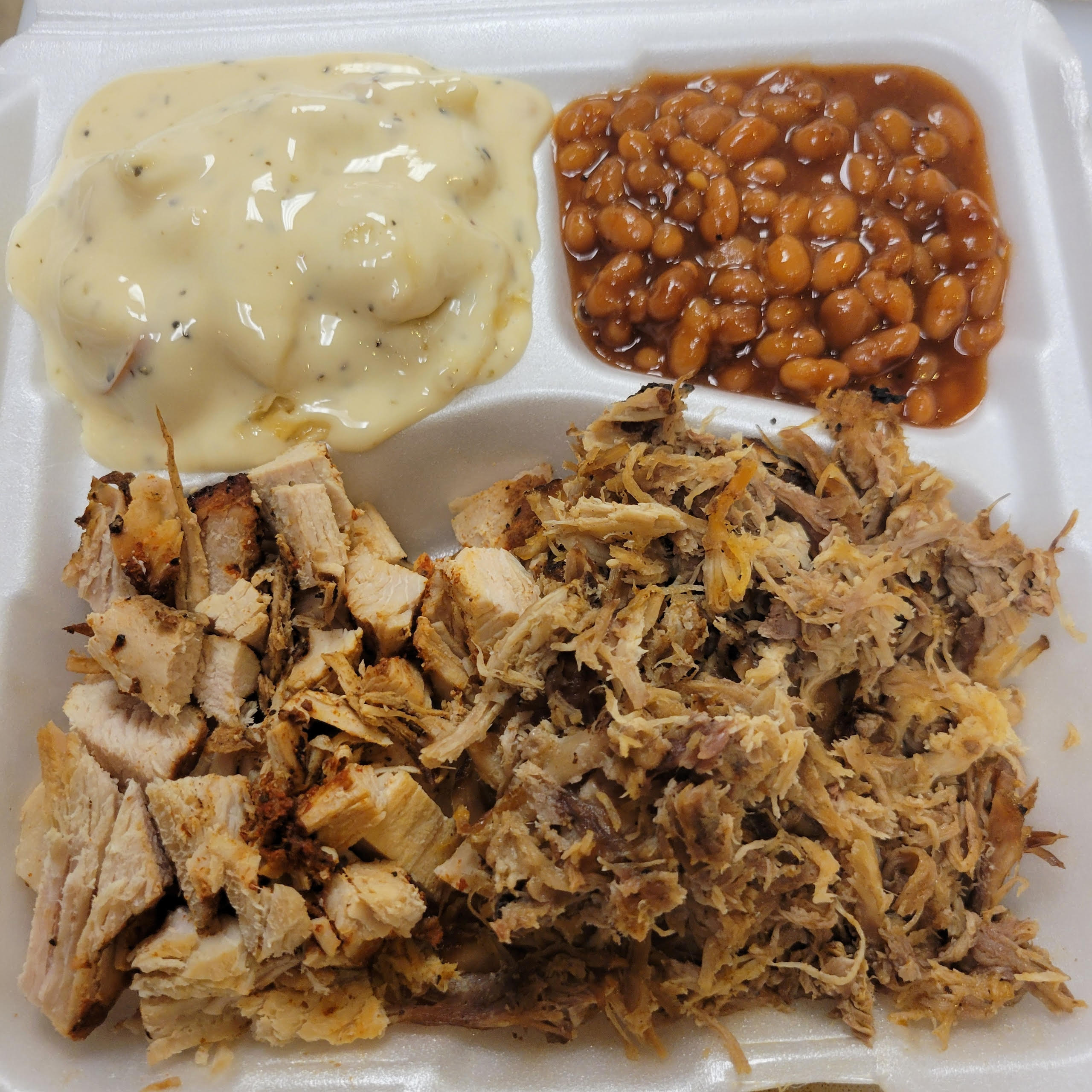 Two Meat Combo Schrockbier Old Smokehouse Emporia, KS